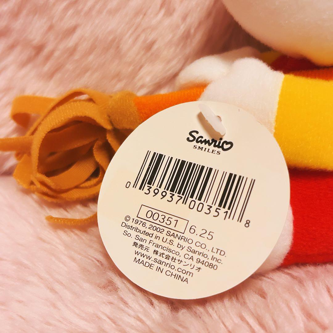 希少レア　ハローキティ　マスコット　ハロウィン　魔女　ホウキ　USA 2002