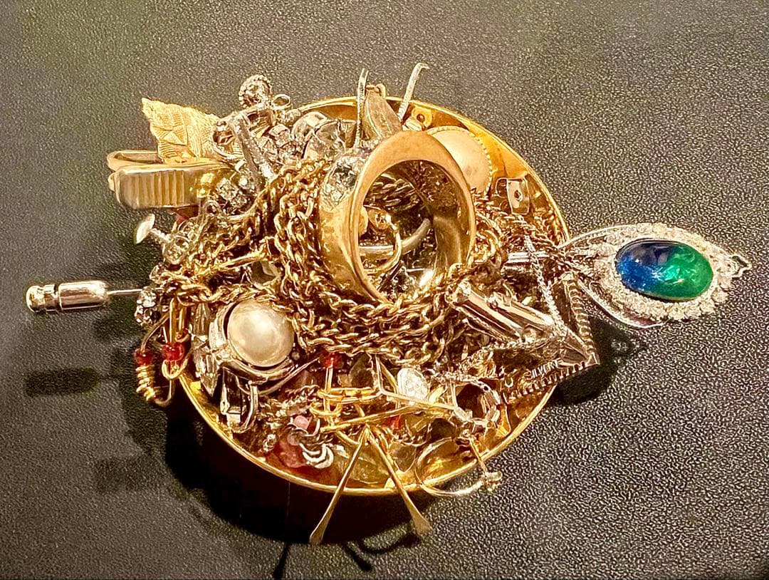 c*♡様 【K18刻印あり】アクセサリーまとめ/総重量100g【遺品整理】