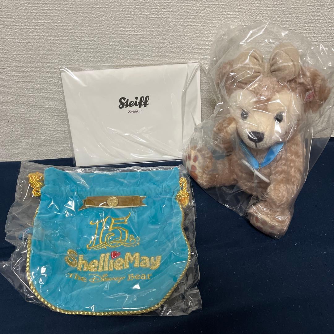 シュタイフ　限定3000体　ディズニーシー15周年　シェリーメイ