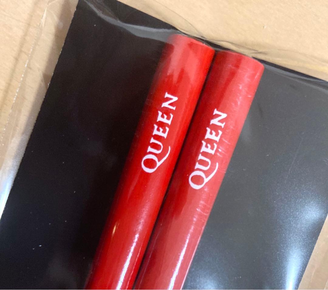 クイーン アダムランバート　ツアー限定　ロジャー　ドラムスティック　と箸セット