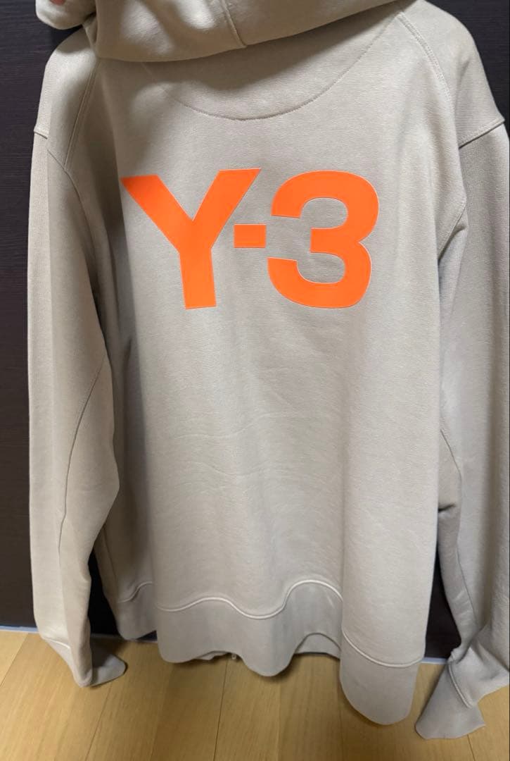 Y-3 Y3 ワイスリー バックロゴジップアップパーカー