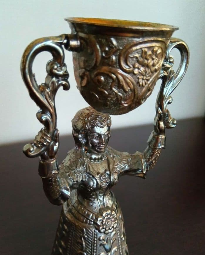 入手難 アンティーク　ウェディング ワガーカップ