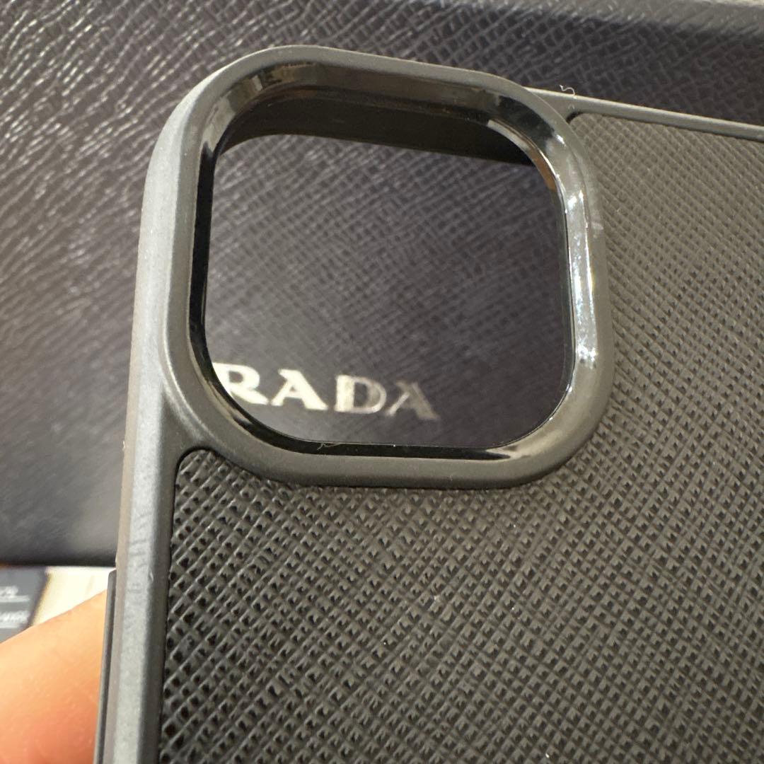 PRADA iPhone14用ケース ブラック