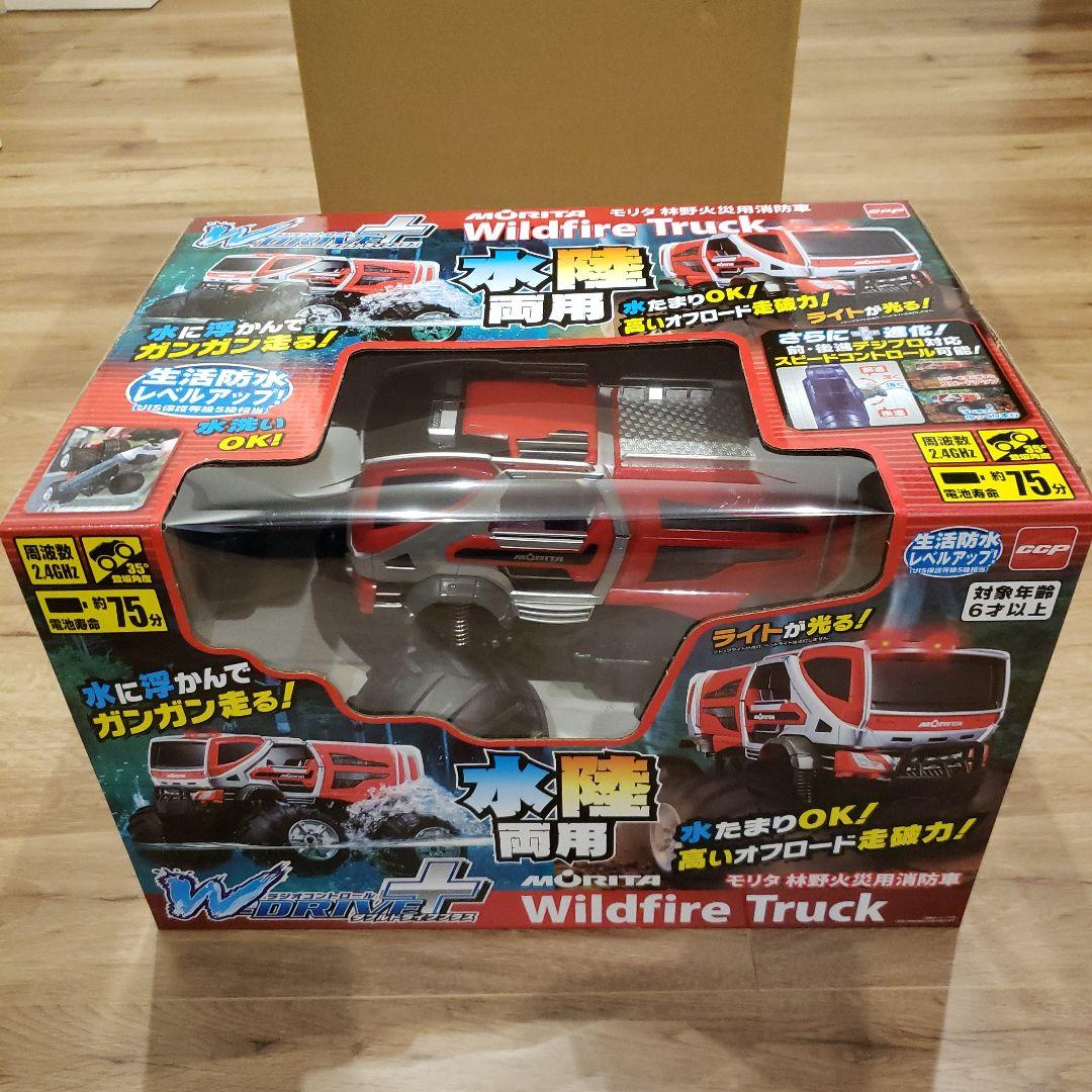 新品 CCP Wドライブプラス モリタ 林野火災用消防車コンセプトカー ラジコン
