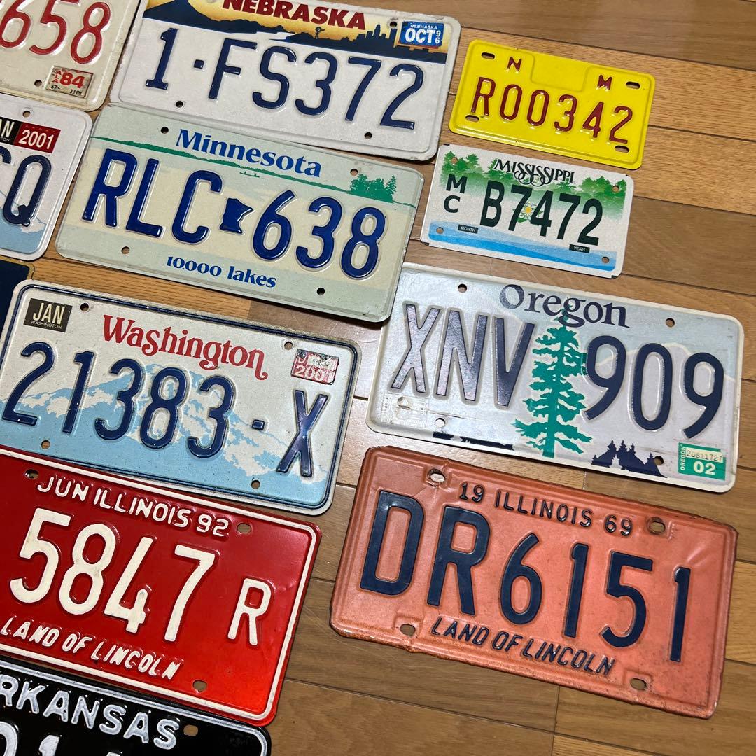 ラナ　アメリカのナンバープレートコレクション
