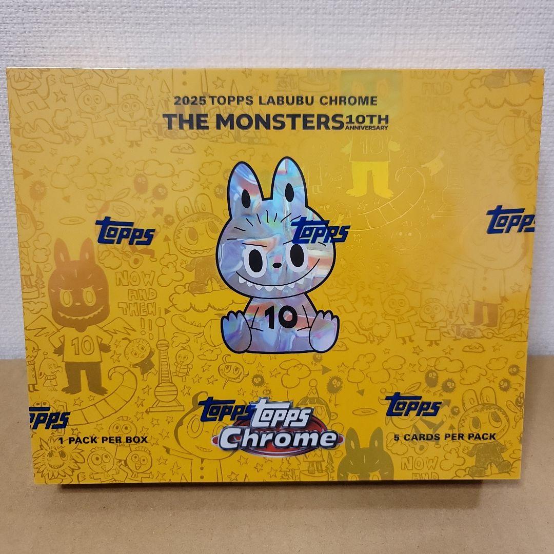 Topps Chrome 10周年記念ボックス ラブブ カード