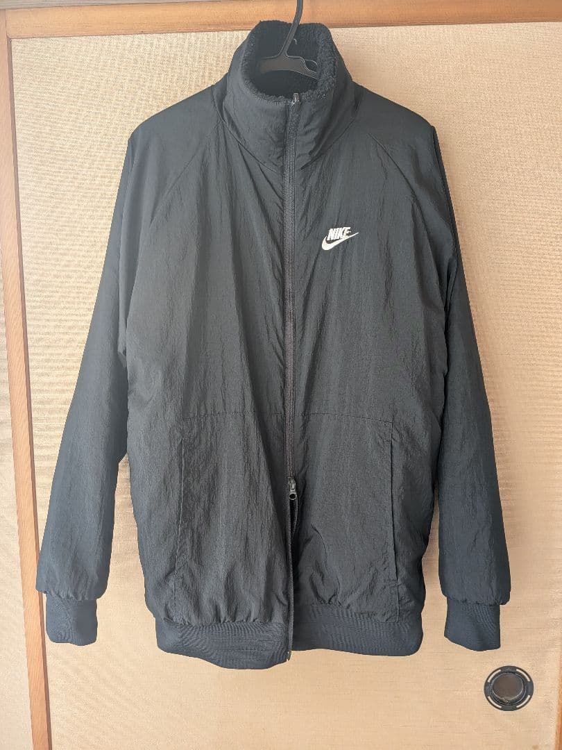 NIKE ナイキ リバーシブル ボアジャケット 黒×白