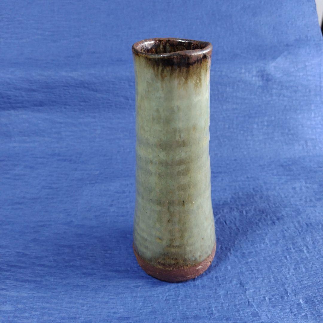 高鶴元　花瓶　陶器　レトロ　アンティーク