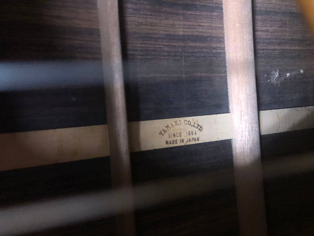 Yamaki ヤマキ　アコースティックギター ナチュラル　ギター　ケース付き