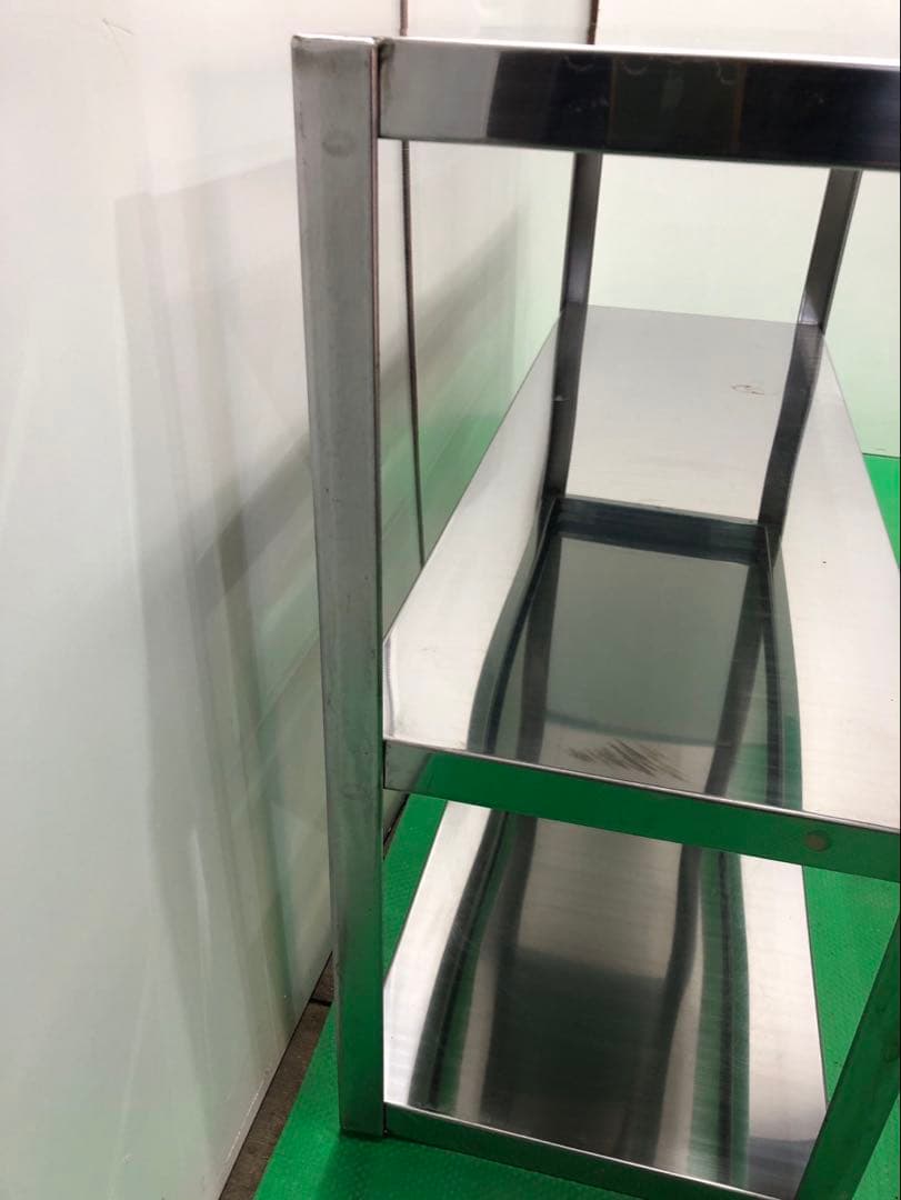 ☆工場整備品☆上棚　二段　幅850ステンレス 業務用