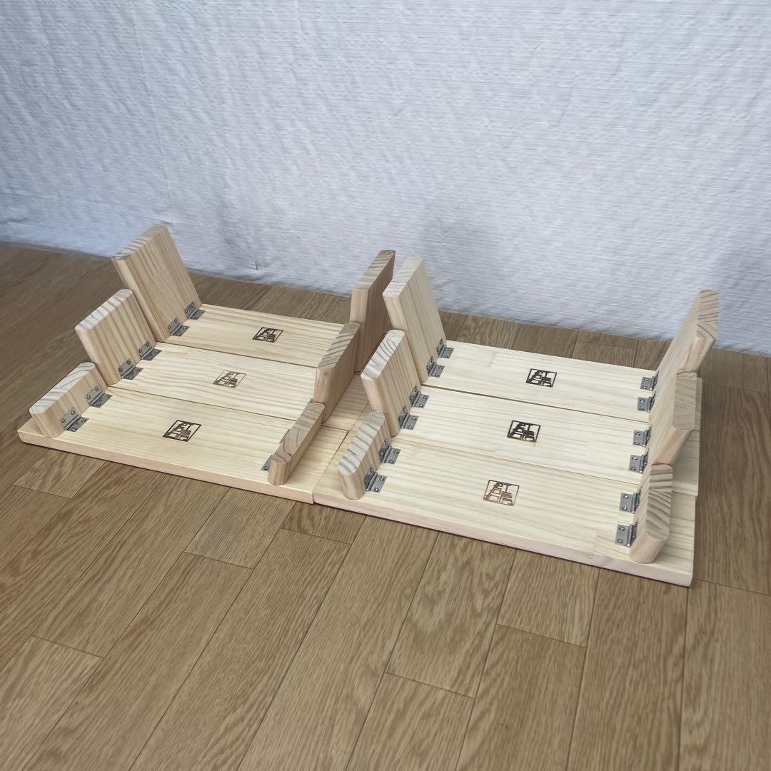 【折りたたみ什器 横幅 35cm 6点セット】イベント什器/ディスプレイ台