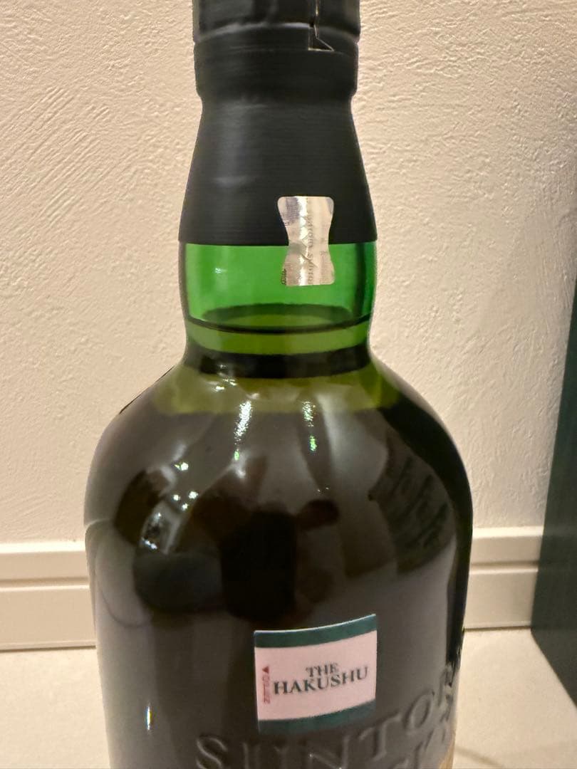 R7.12.25購入【新品未開栓】 サントリー 白州18年 正規品 山﨑