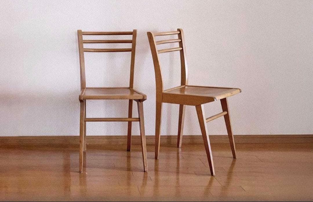 アンティーク家具 フランス製 チェア 2脚