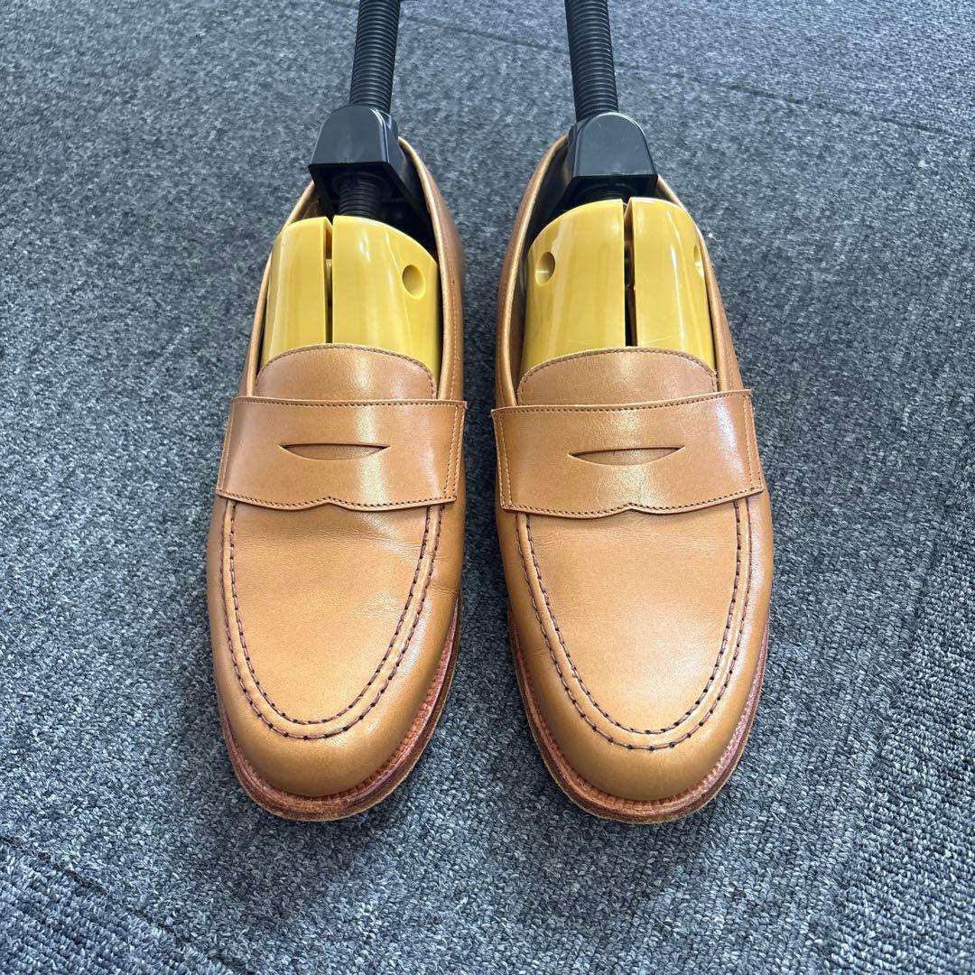 クロケット＆ジョーンズ　ボストン2 / 7E ユナイテッドアローズ別注　キャメル