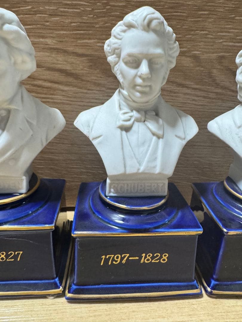 schmid bros オルゴール　胸像　ミュージックボックス　彫刻