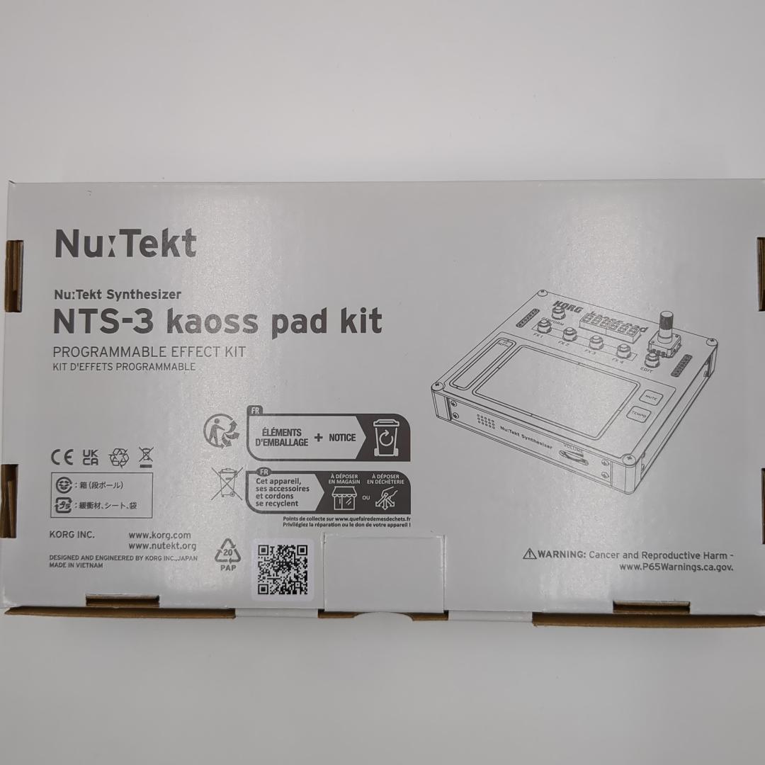 【新品未開封】KORG NTS-3 kaoss pad kit DIYキット