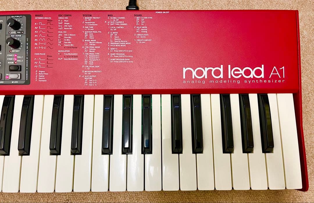 鍵盤楽器 Nord Lead A1