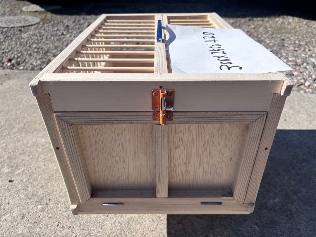 レース鳩2〜3用輸送.放鳩カゴ　新品未使用