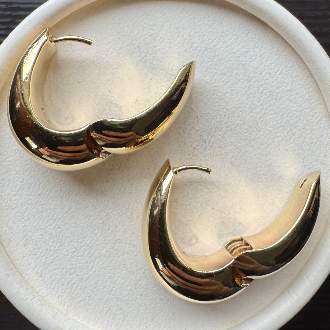 【希少サイズ】トムウッド/アイスフープ/ラージ/ゴールド/ピアス