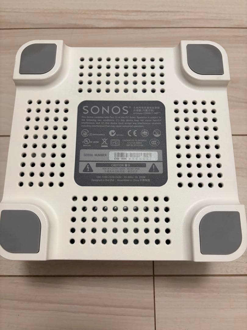 アンプ Sonos CONNECT:AMP