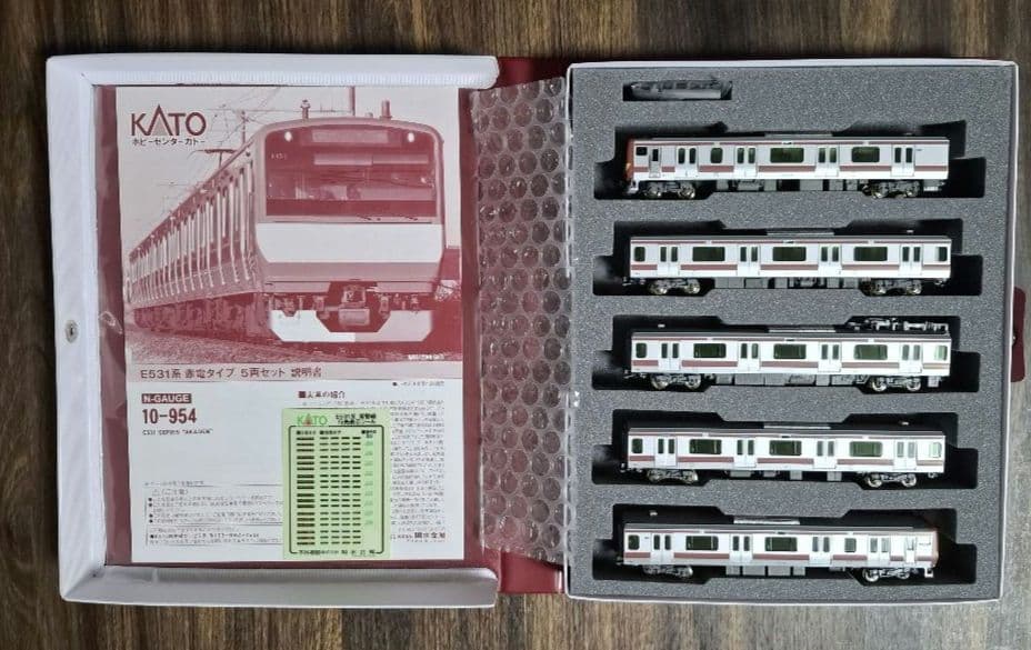 KATO Nゲージ 10-954 E531系 赤電タイプ 5両セット