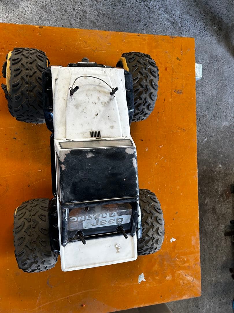 タミヤクラットバスター改　スティックシャーシ ハブリダクション4WS