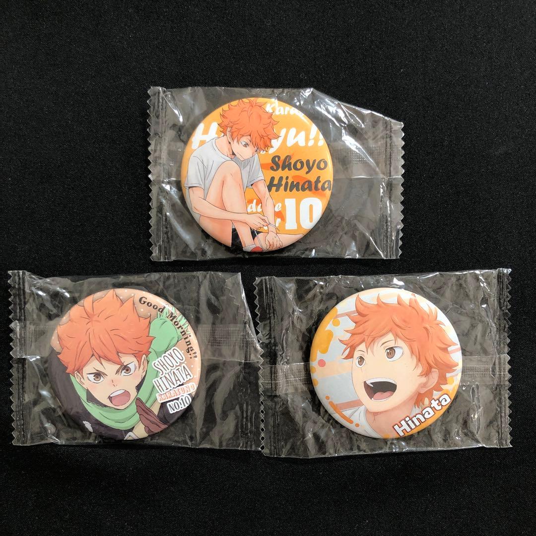 ハイキュー!! 缶バッジ　日向翔陽