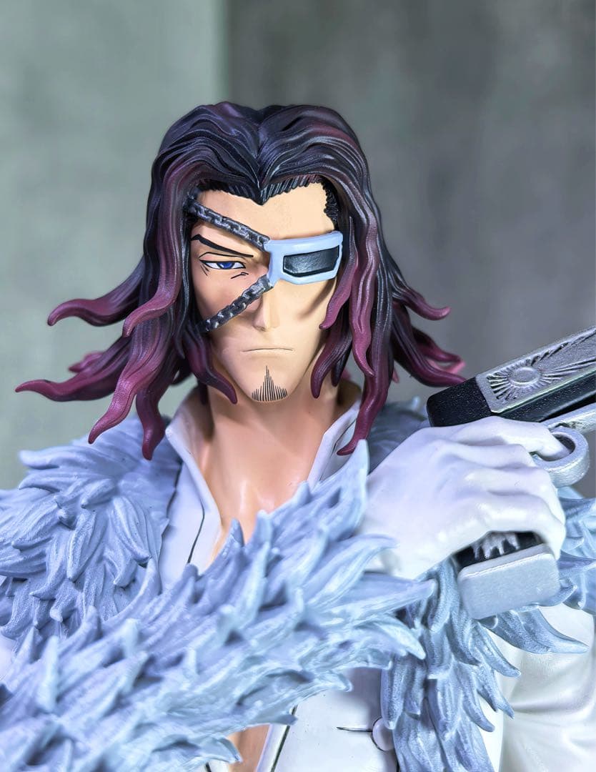 ブリーチ　コヨーテ・スターク　ガレージキッド　フィギュア　透明版　完成品