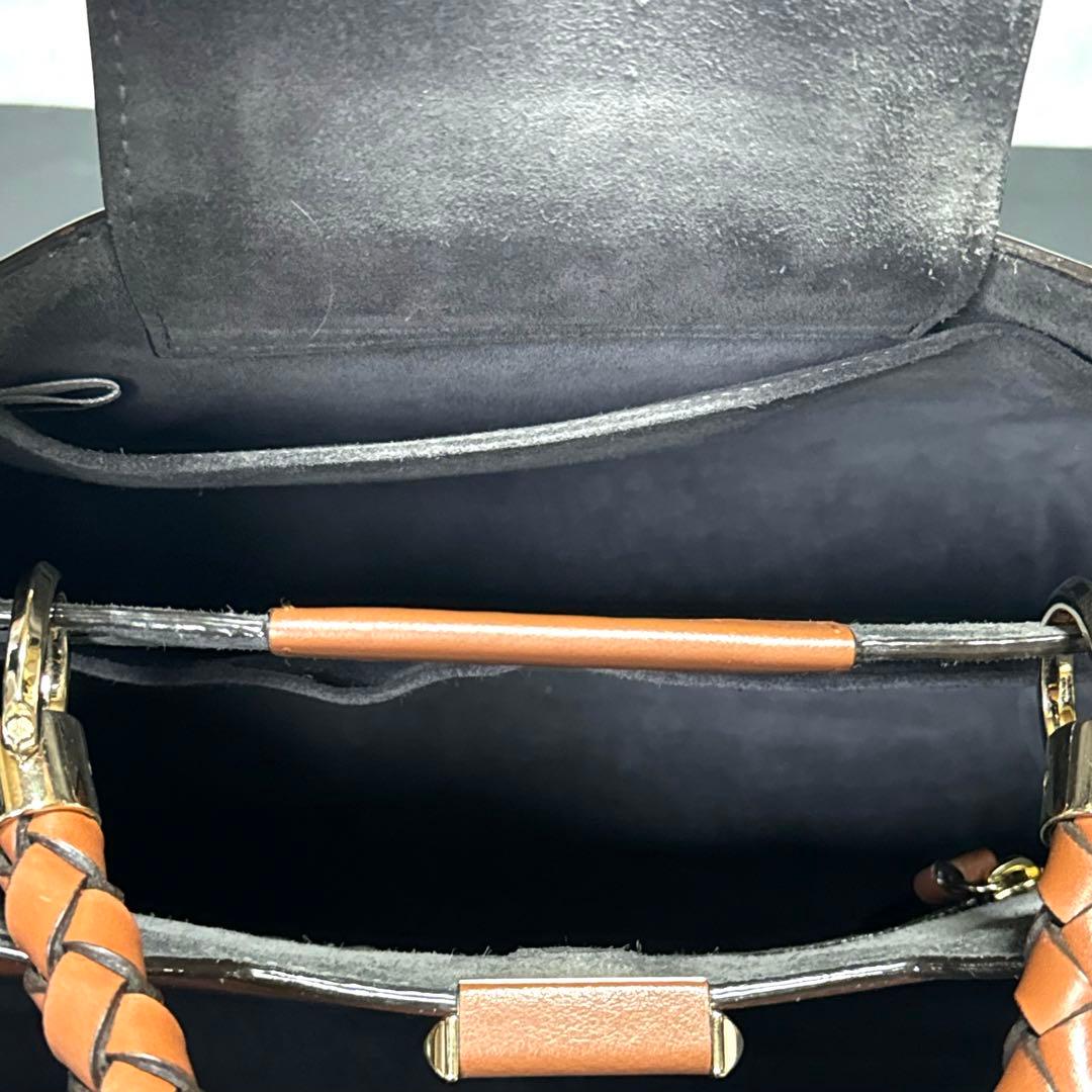 専用品JIMMY CHOO VARENNE キャメル 2WAYハンドバッグ