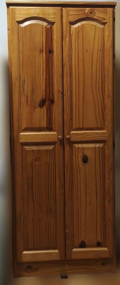 アンティーク　木製タンス ナチュラルウッド　たっぷり収納