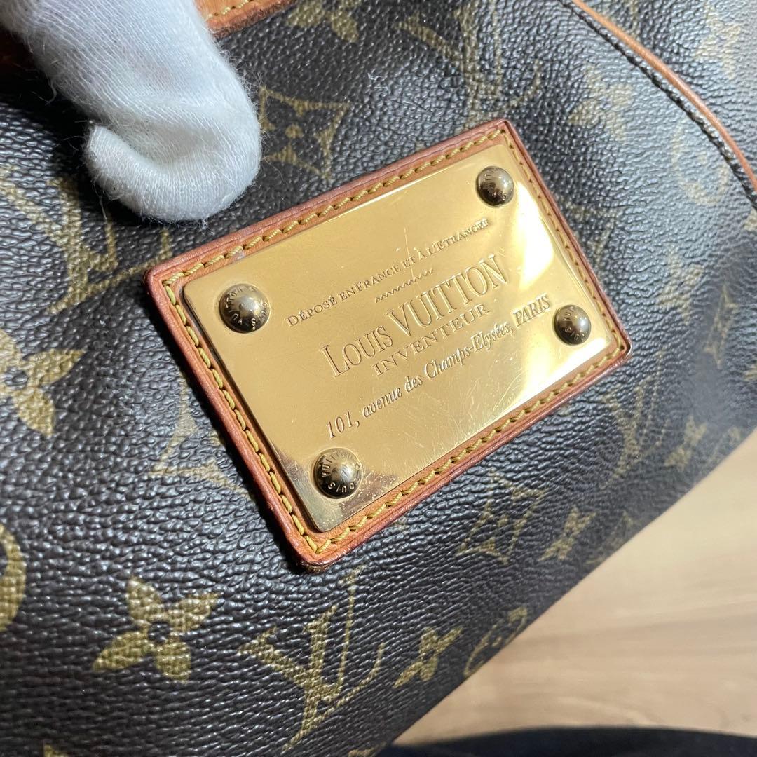 ルイヴィトン M56384 モノグラム PVC テムズ PM ハンドバッグ