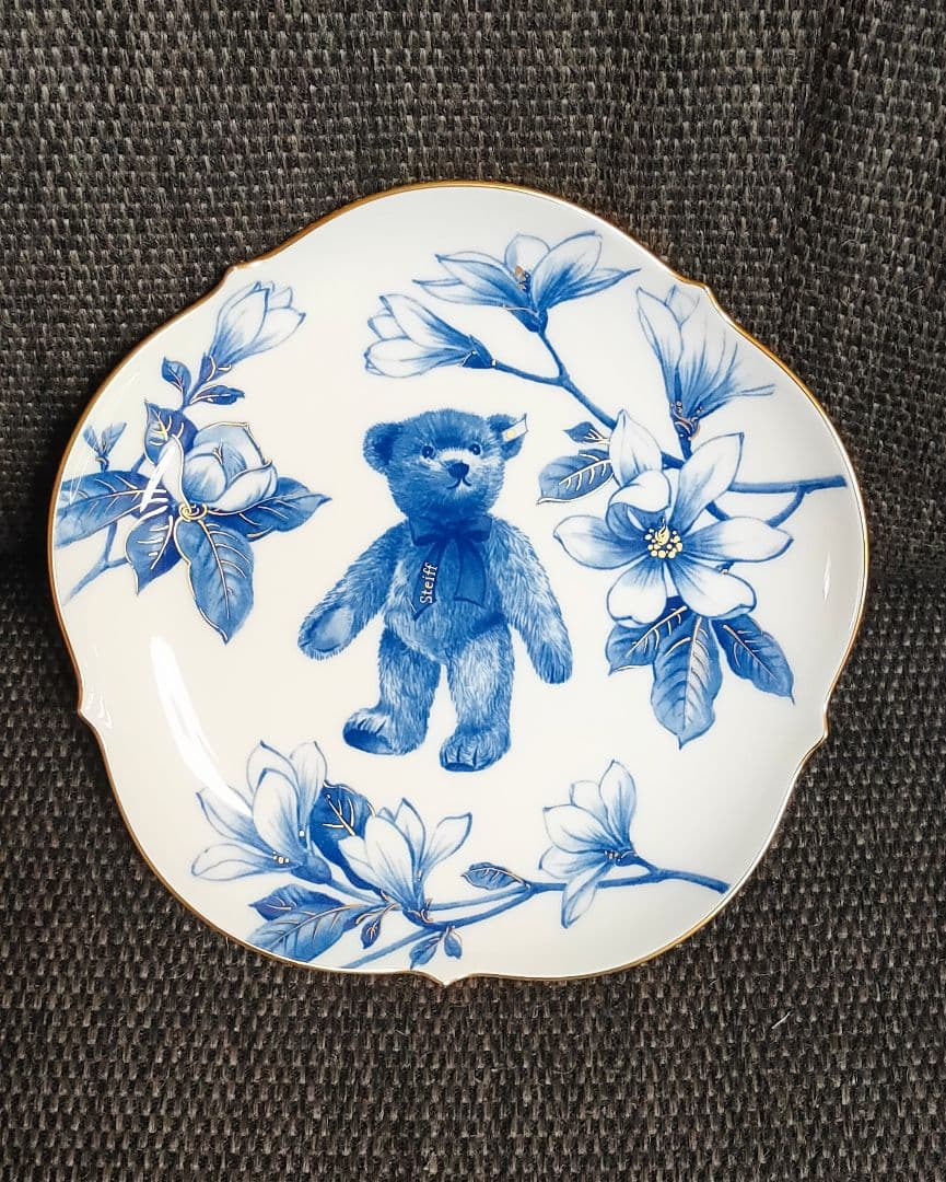 Steiffシュタイフテディベアマイセンプレート