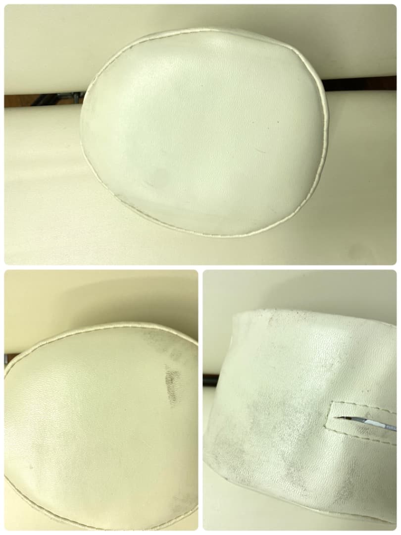 【送料込み】中古完動品 エステ/美顔、ボディケア　チェア　可変　姿勢　ホワイト