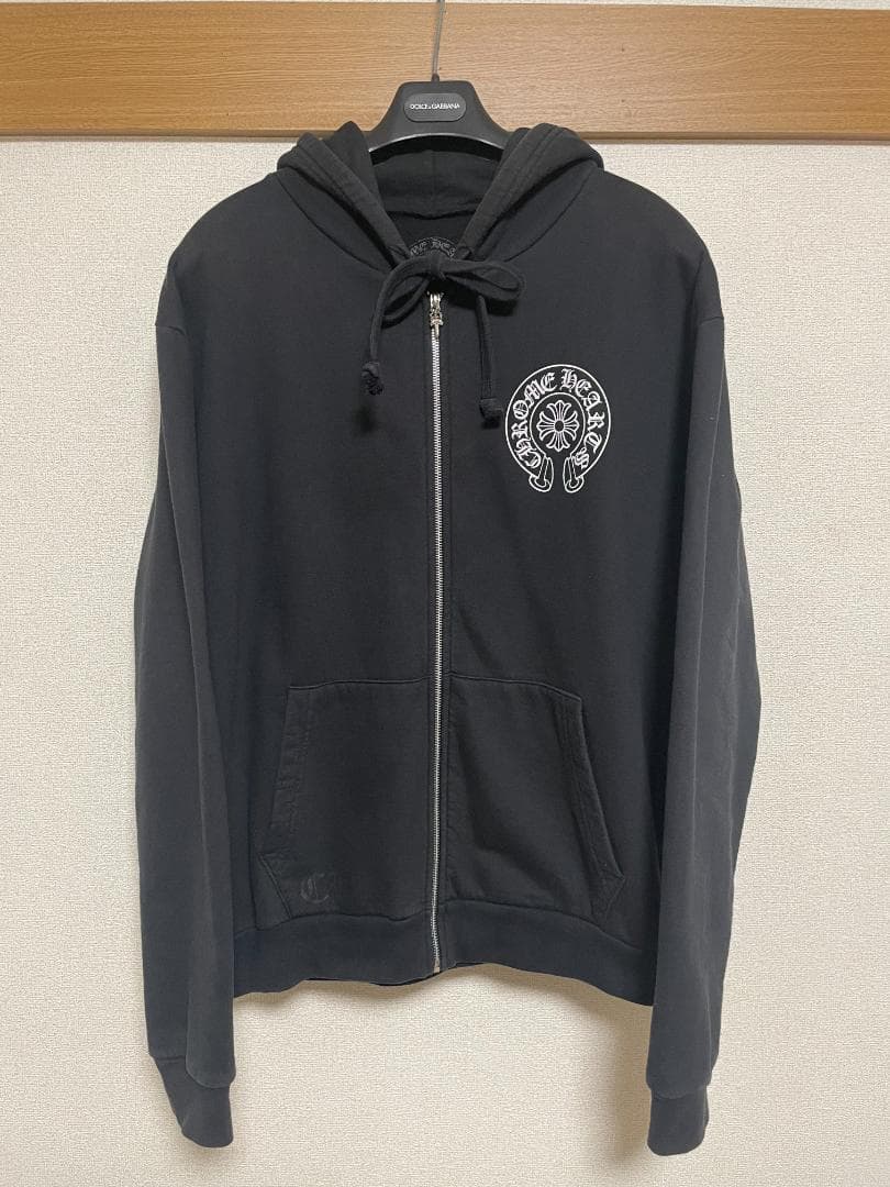 正規　クロムハーツ 　ジップアップパーカー東京限定　L