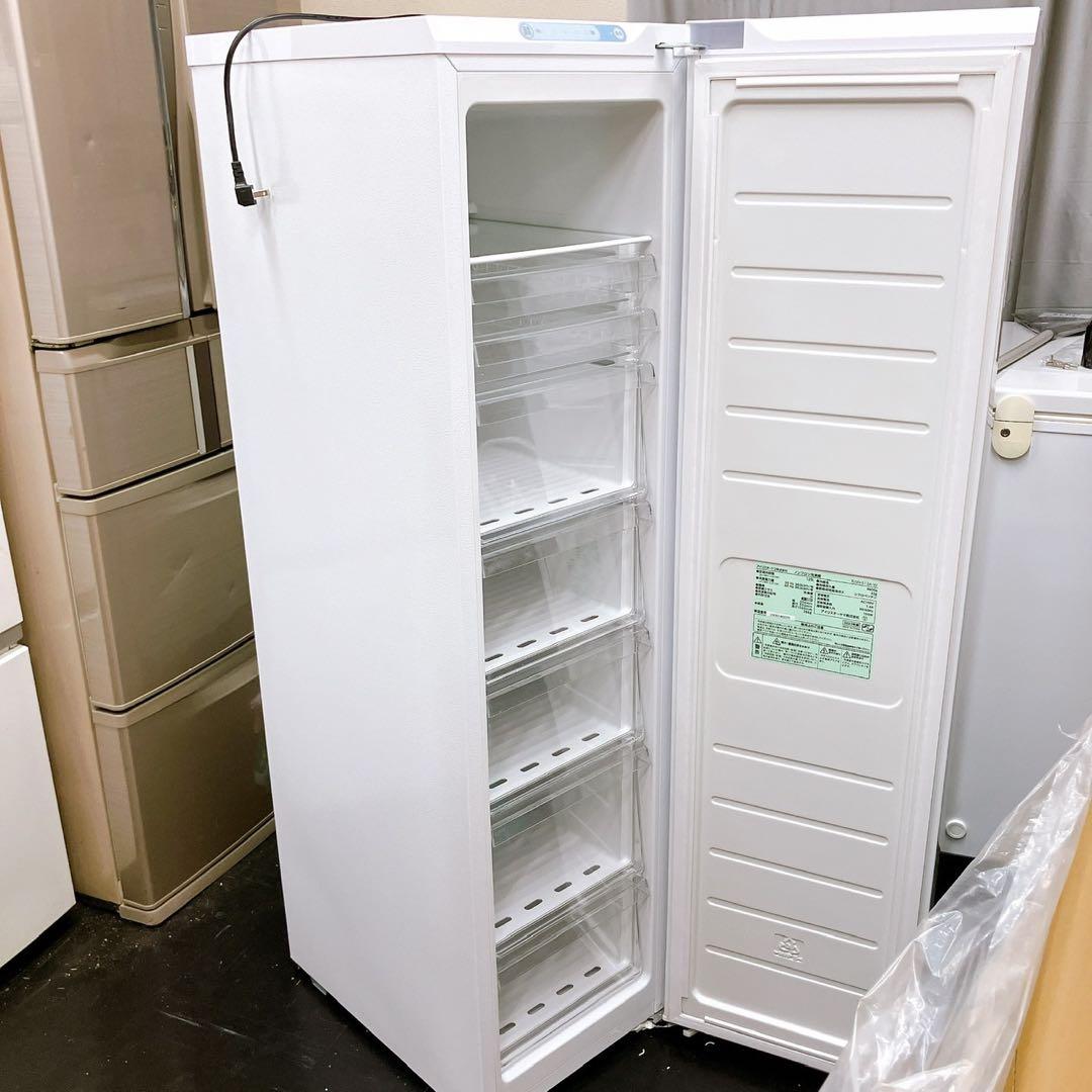 冷凍庫 小型120L アイリスオーヤマ IUSN-S12A 幅スリム 前開き