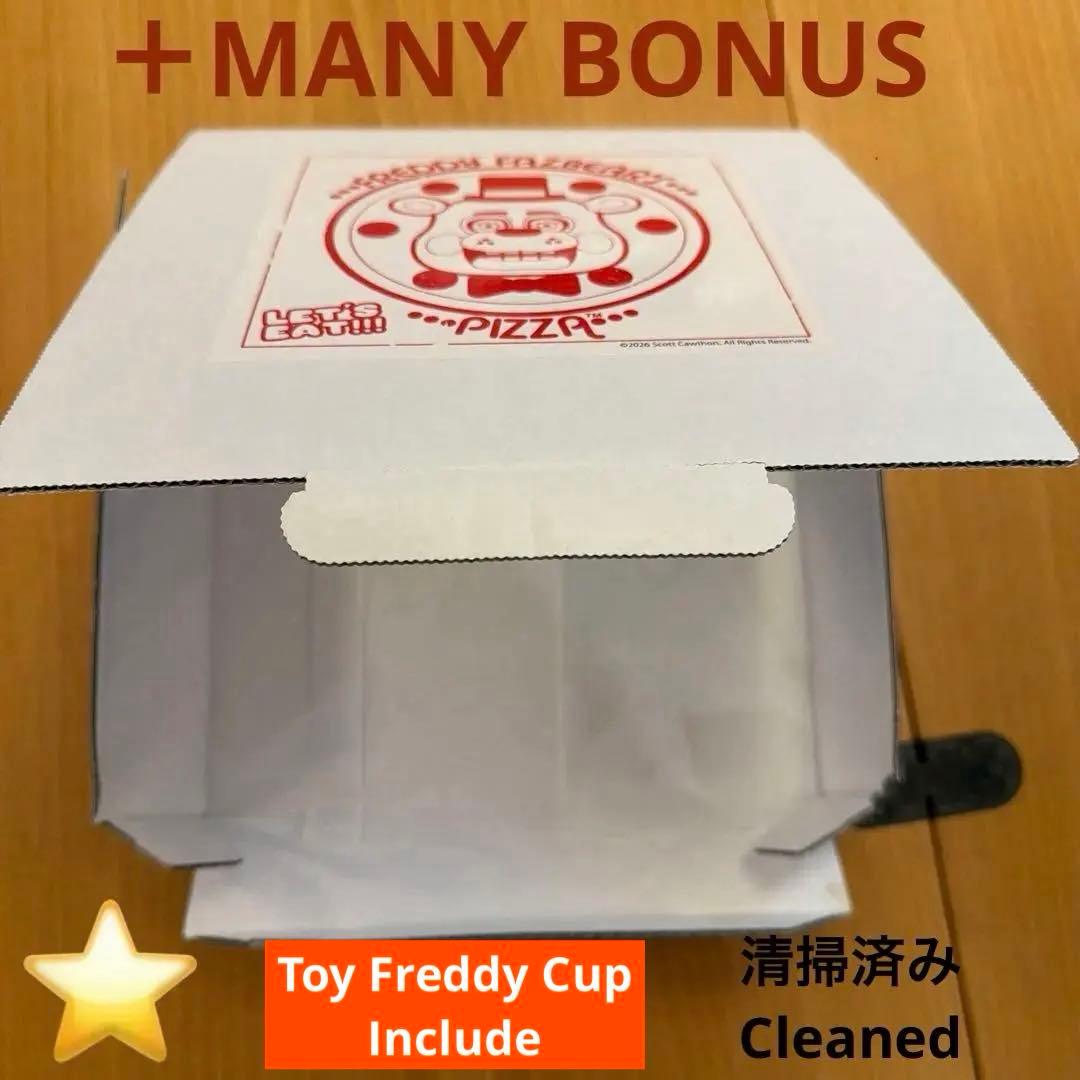 FNAFコラボカフェ　ピザ　空箱　Pizza Empty Box (JAPAN)
