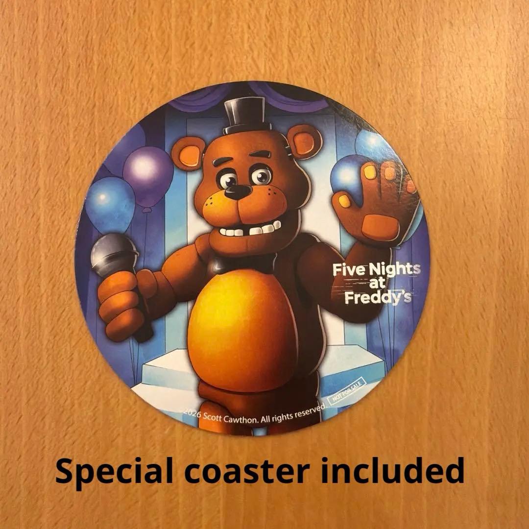 FNAFコラボカフェ　ピザ　空箱　Pizza Empty Box (JAPAN)