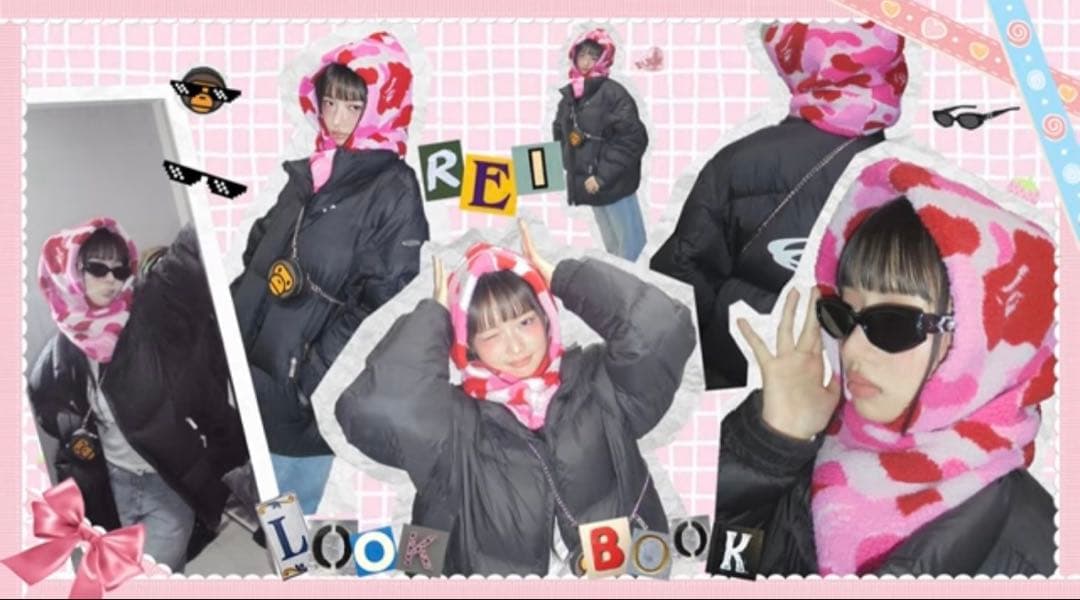 小物 ABC CAMO BOA SNOOD BAPE A BATHING APE