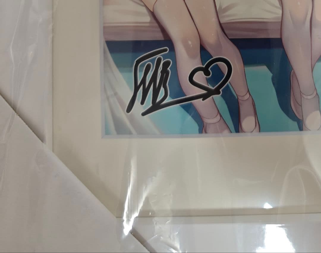 う*ぎ様 ラッキー賞 雁氷先生複製サイン入りA5複製原画 第2