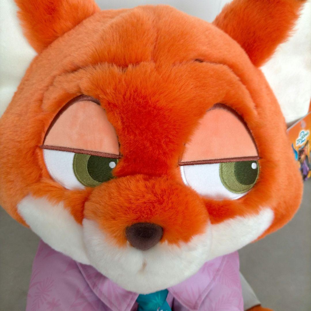 ズートピア ニック・ワイルド ぬいぐるみ 50cm・ブランケット付き