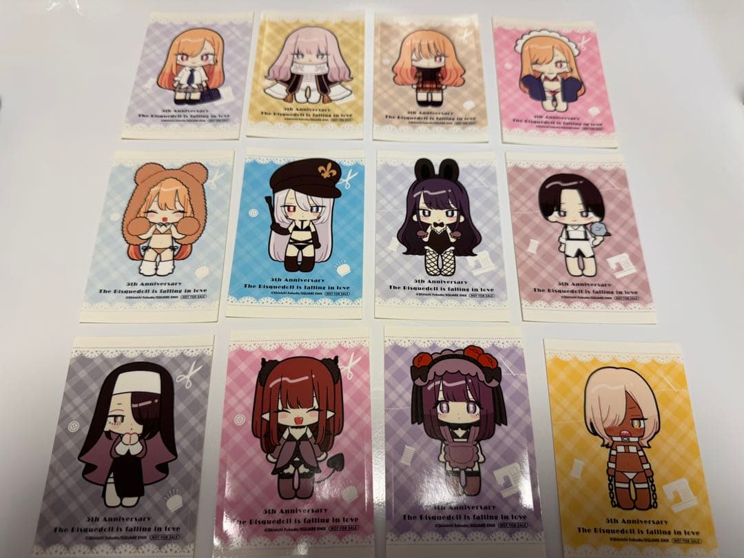 【konji】着せ恋展 福田晋一直筆サイン入 複製原画ハニエル