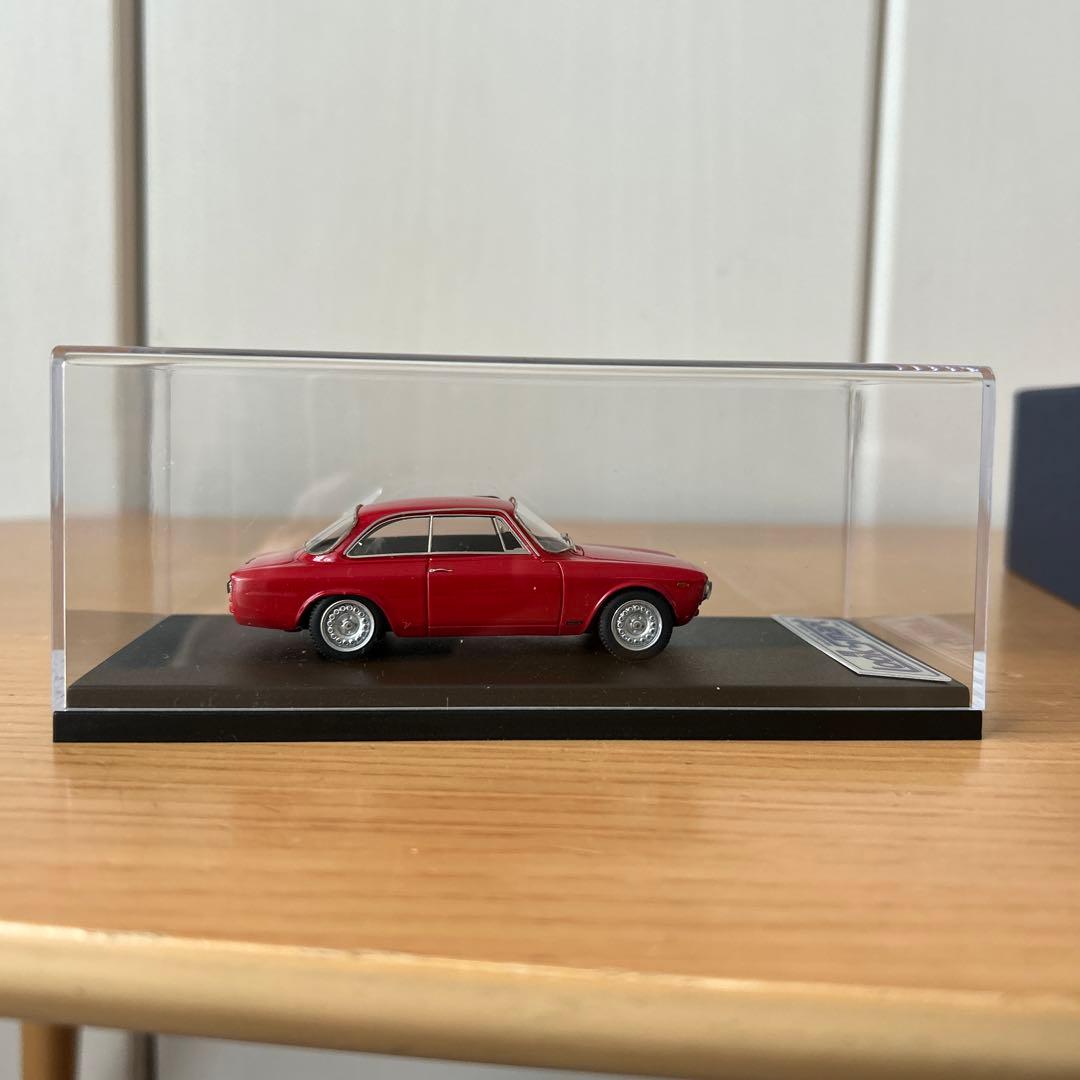 メイクアップ 1/43 ルックスマート アルファロメオ 1600 GTA レッド