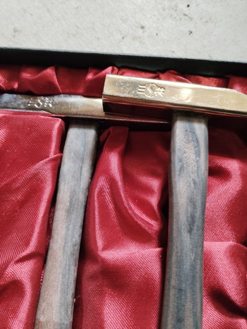 SANKYO パチンコ釘調整ハンマー 2本 セルクリーナー セット 非売品