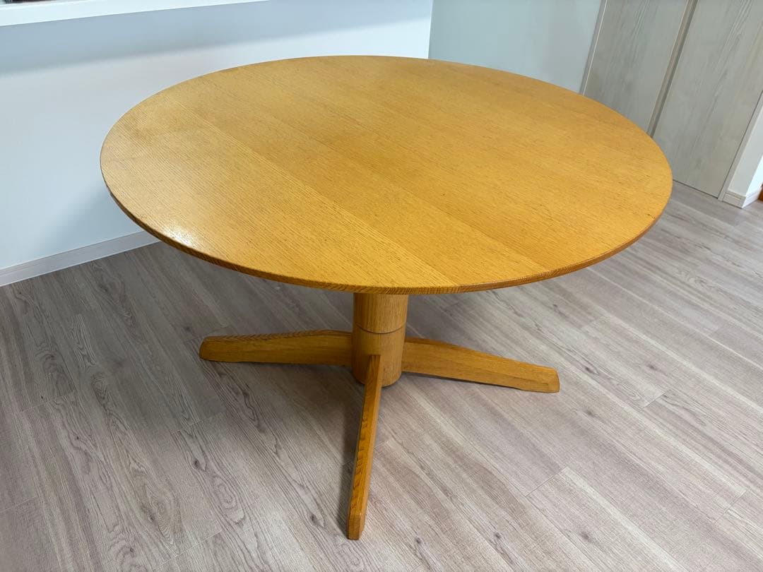 【柏木工】　丸テーブル　ダイニングテーブル