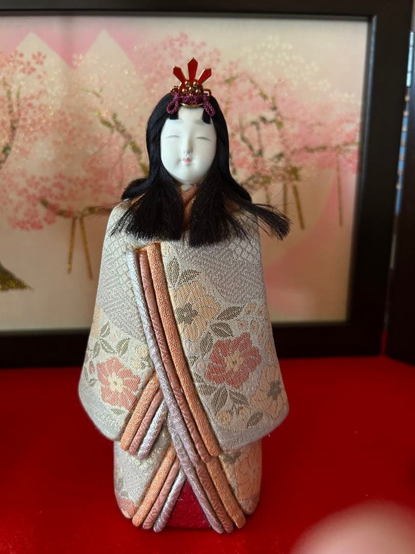 雛飾り　木目込み人形
