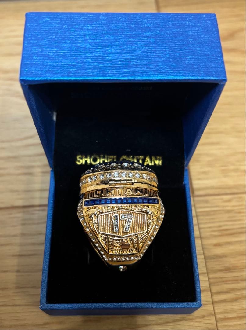 大幅値下！！⭐️一点限定⭐️大谷翔平ワールドチャンピオンリング➕ミニトロフィー等