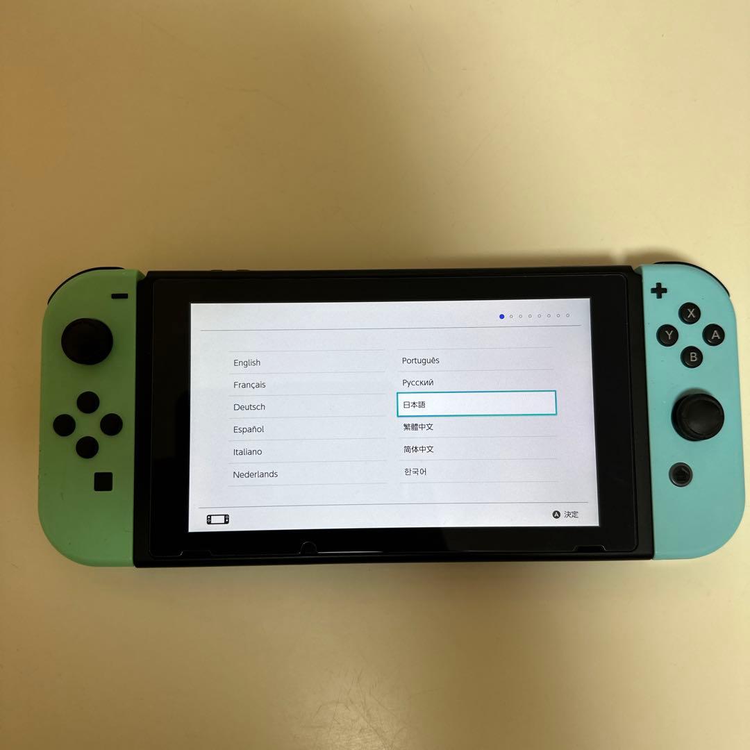 J*n様 【中古_初期化済み】Nintendo Switch どうぶつの森デザイ