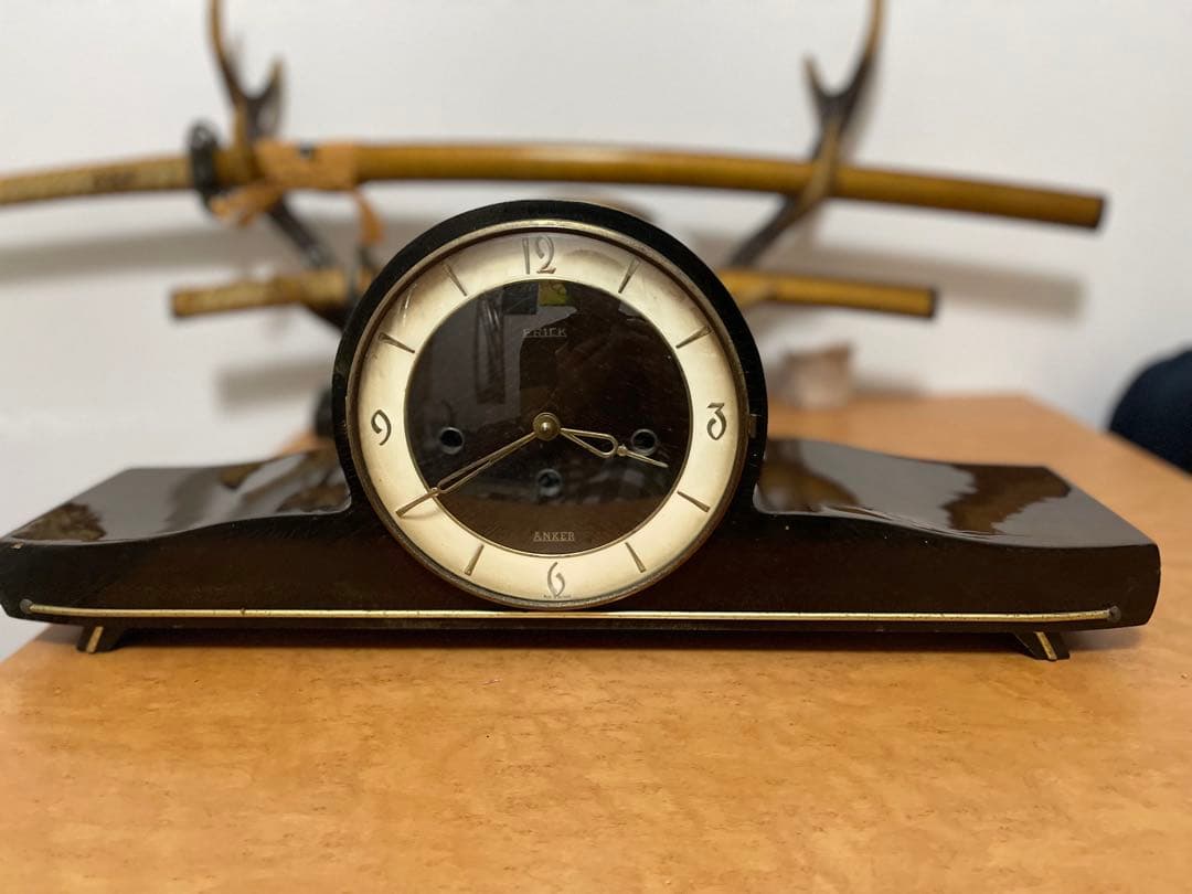 日の出型 アンティーク置時計 A.Frick Nachf / ドイツ製