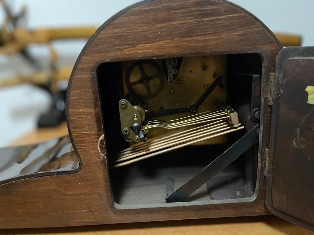 日の出型 アンティーク置時計 A.Frick Nachf / ドイツ製