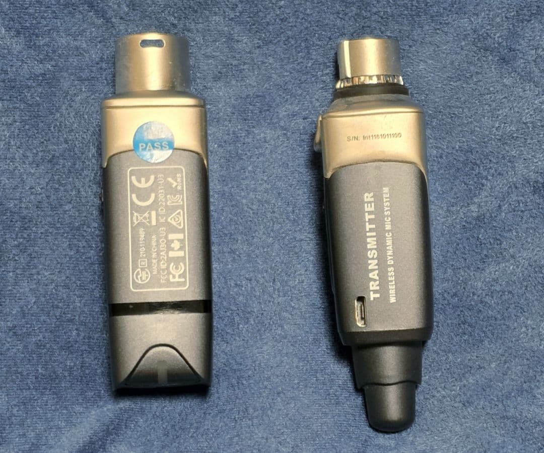 Xvive U3 ワイヤレスマイクシステム セット